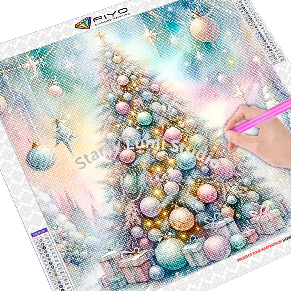 Diamond Painting Kit Christmas - مراجعة Home Decor Xmas وسعره