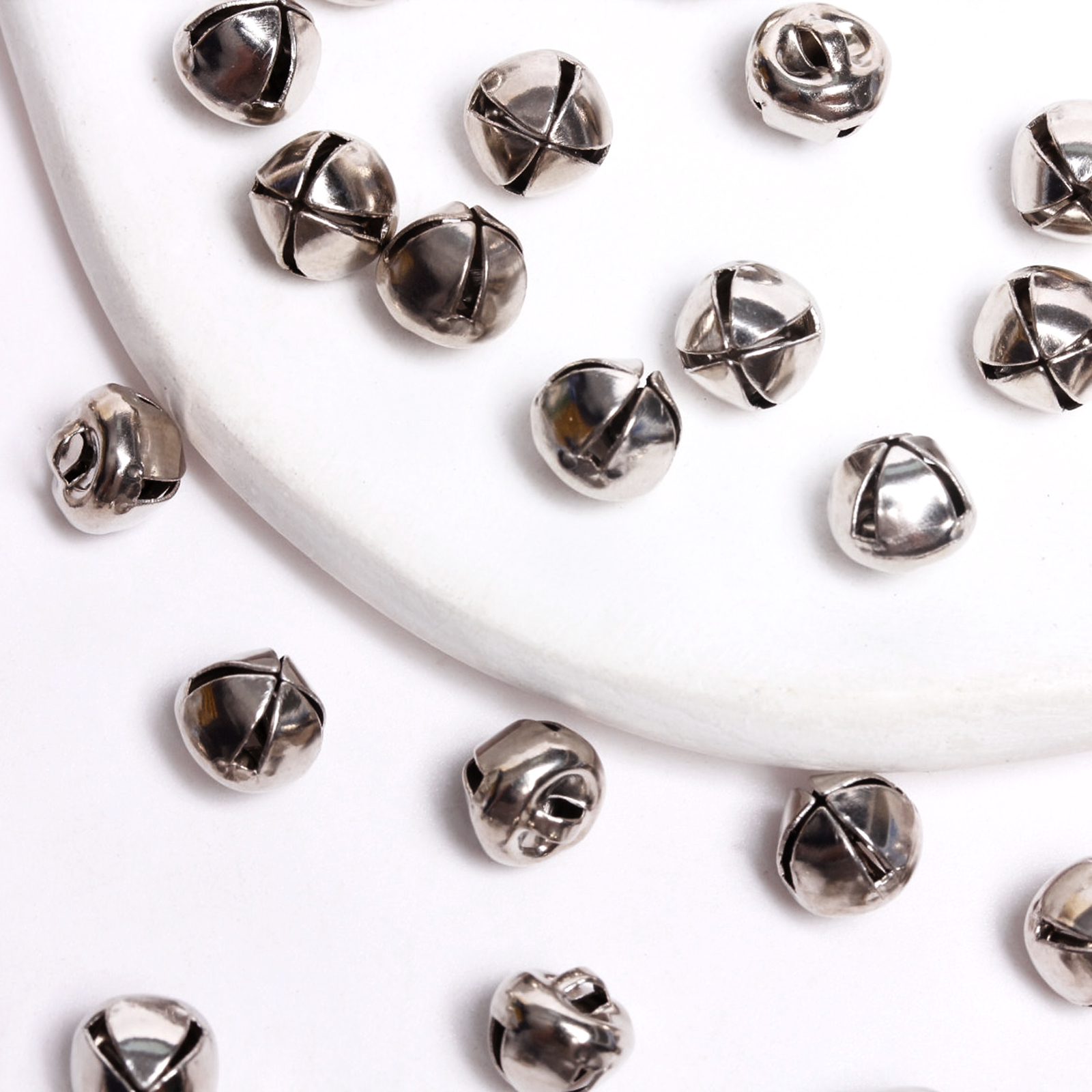 100/50Pcs/lot 6mm/8mm/10mm Gol - مراجعة Home Decor Xmas وسعره