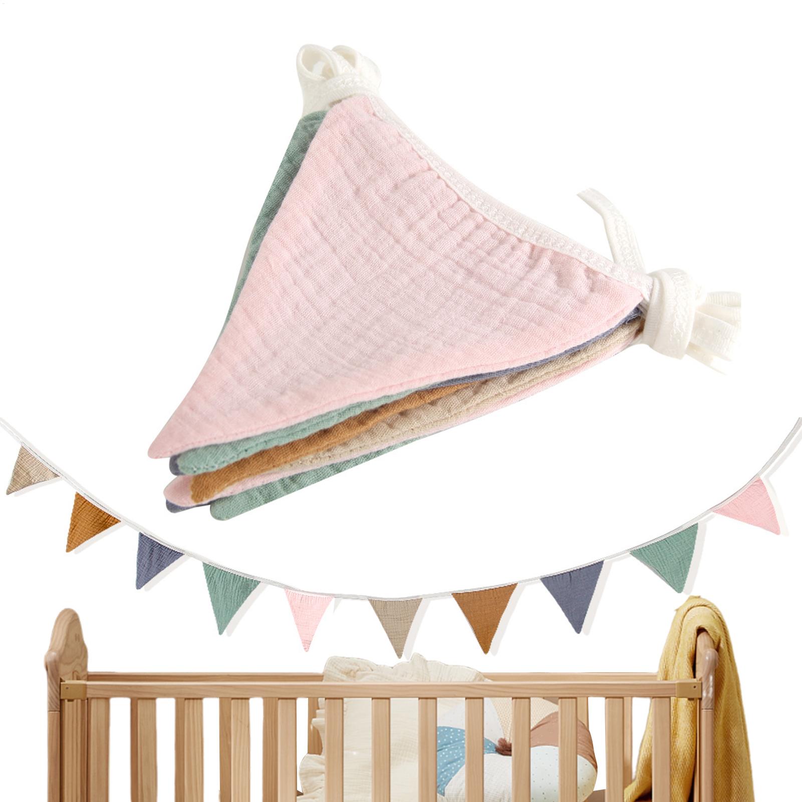Pennant Banner Flags Nursery B - مراجعة Home Decor Garland وسعره