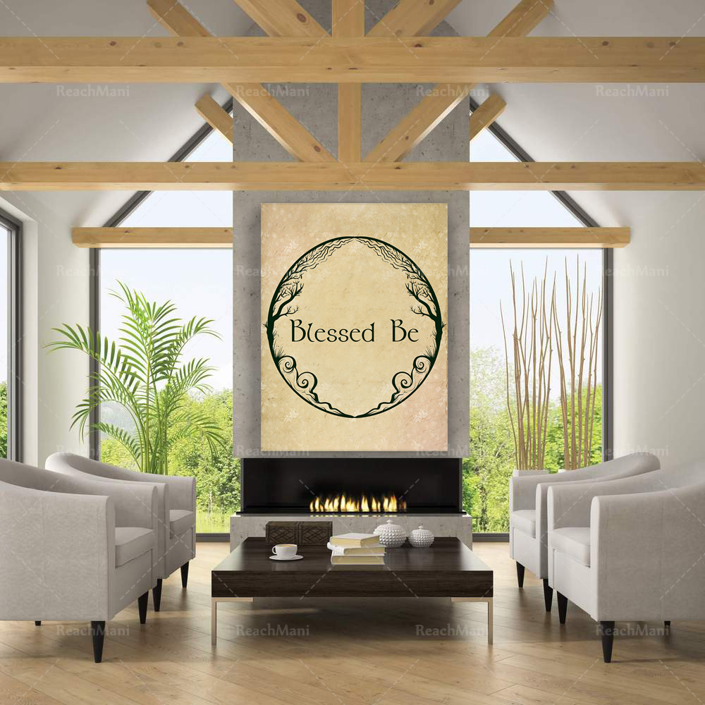 Blessings quote and tree of li - مراجعة Home Decor Quotes Ideas وسعره