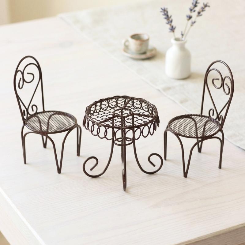 1/3Pcs Dollhouse Garden Displa - مراجعة Home Decor Furniture وسعره