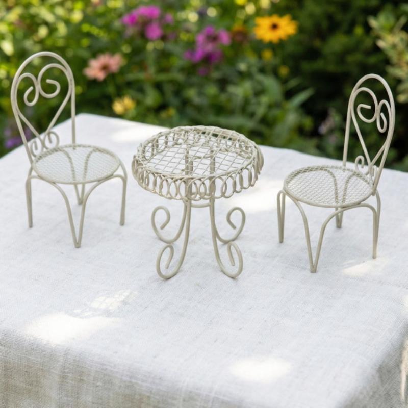 1/3Pcs Dollhouse Garden Displa - مراجعة Home Decor Furniture وسعره