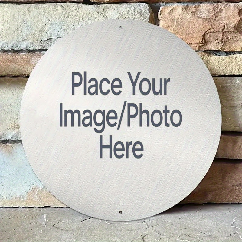 Custom Round Metal Sign with Y - مراجعة Home Decor Reviews وسعره