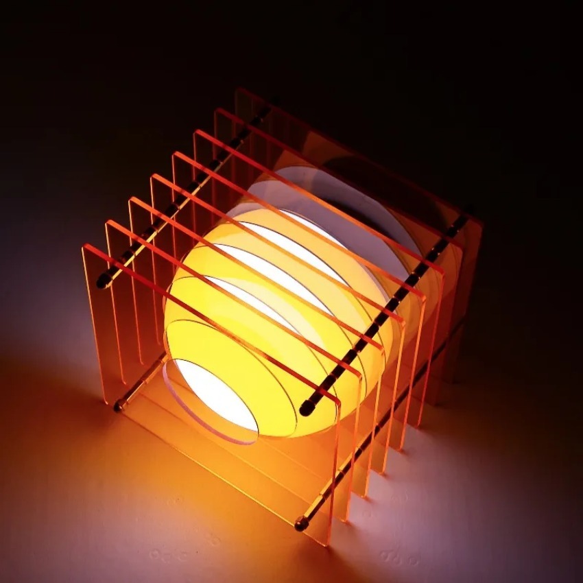 DIY Moon Lamp Acrylic Thousand - مراجعة Home Decor Diy وسعره