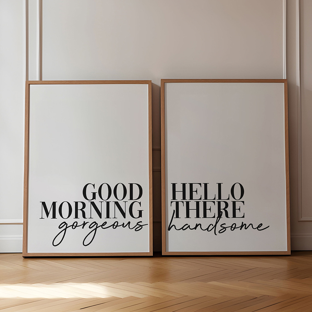 Good Morning Quotes Posters an - مراجعة Home Decor Quotes Ideas وسعره