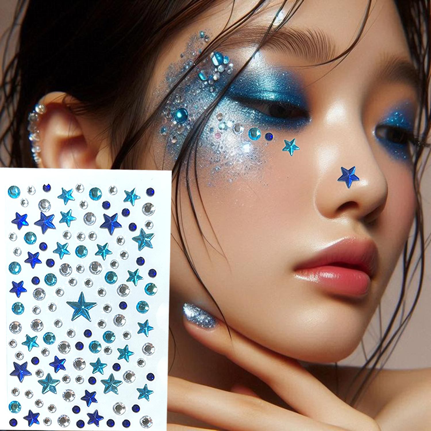 Star Diamond Stickers Acrylic  - مراجعة Home Decor Diy وسعره