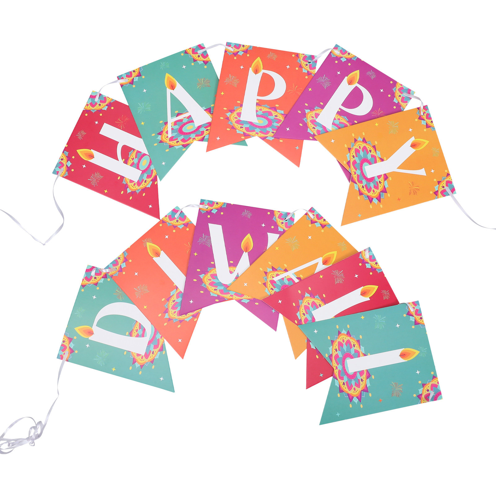 Celebrate Diwali Wall Decor Ba - مراجعة Home Decor Garland وسعره