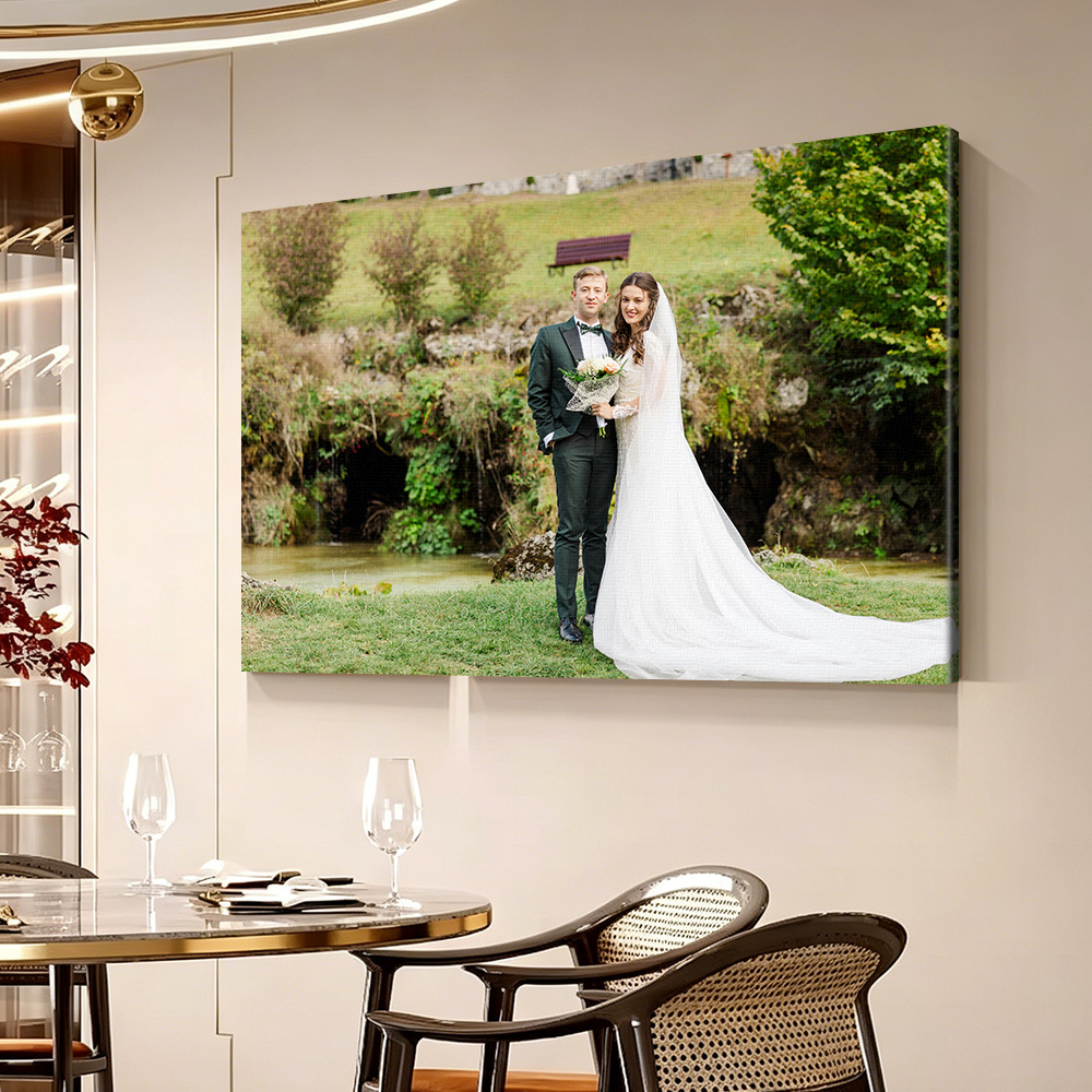 1pc big size canvas custom pho - مراجعة Home Decor Ideas وسعره