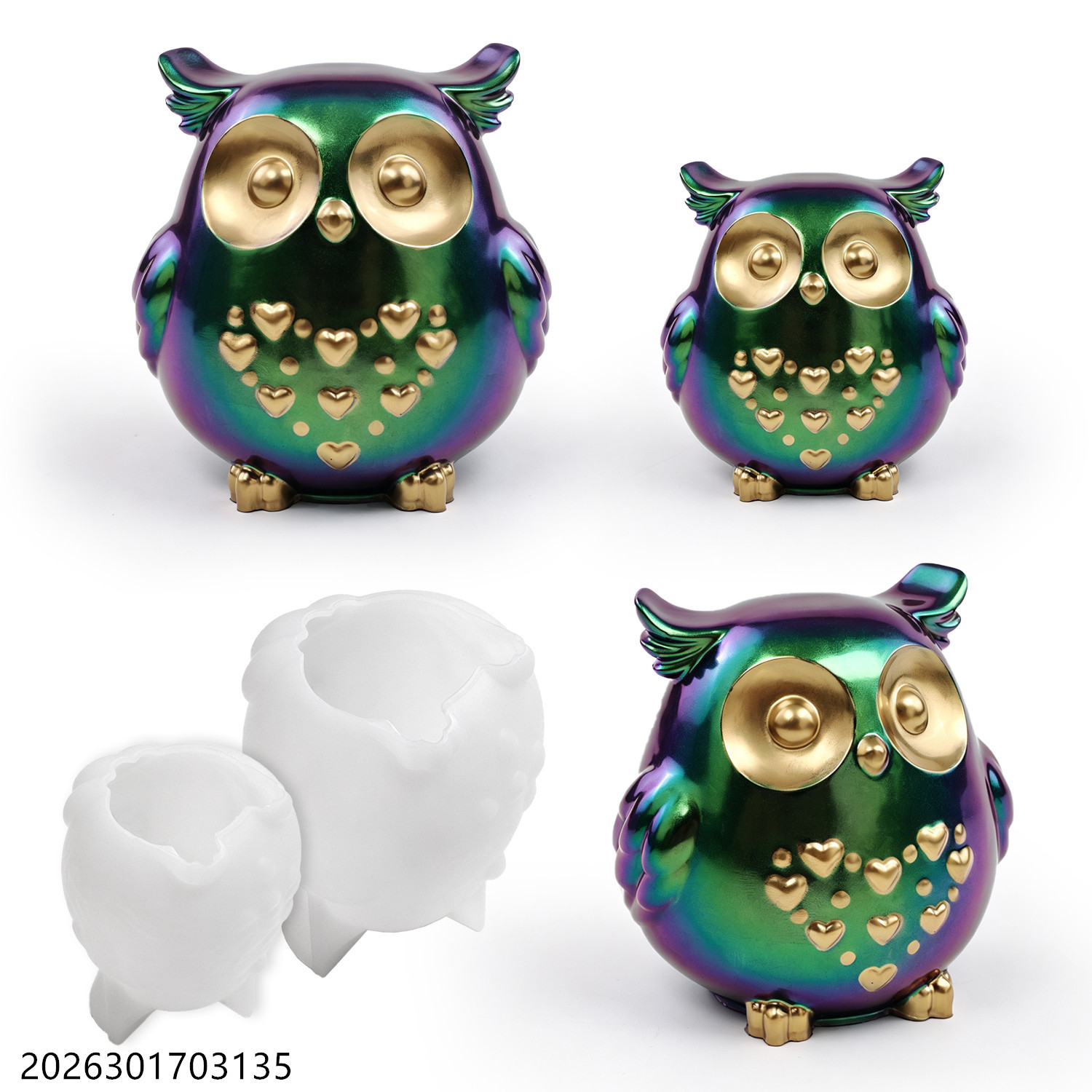 Owl Silicone Mold 3D Bird Shap - مراجعة Scented Candle Set وسعره