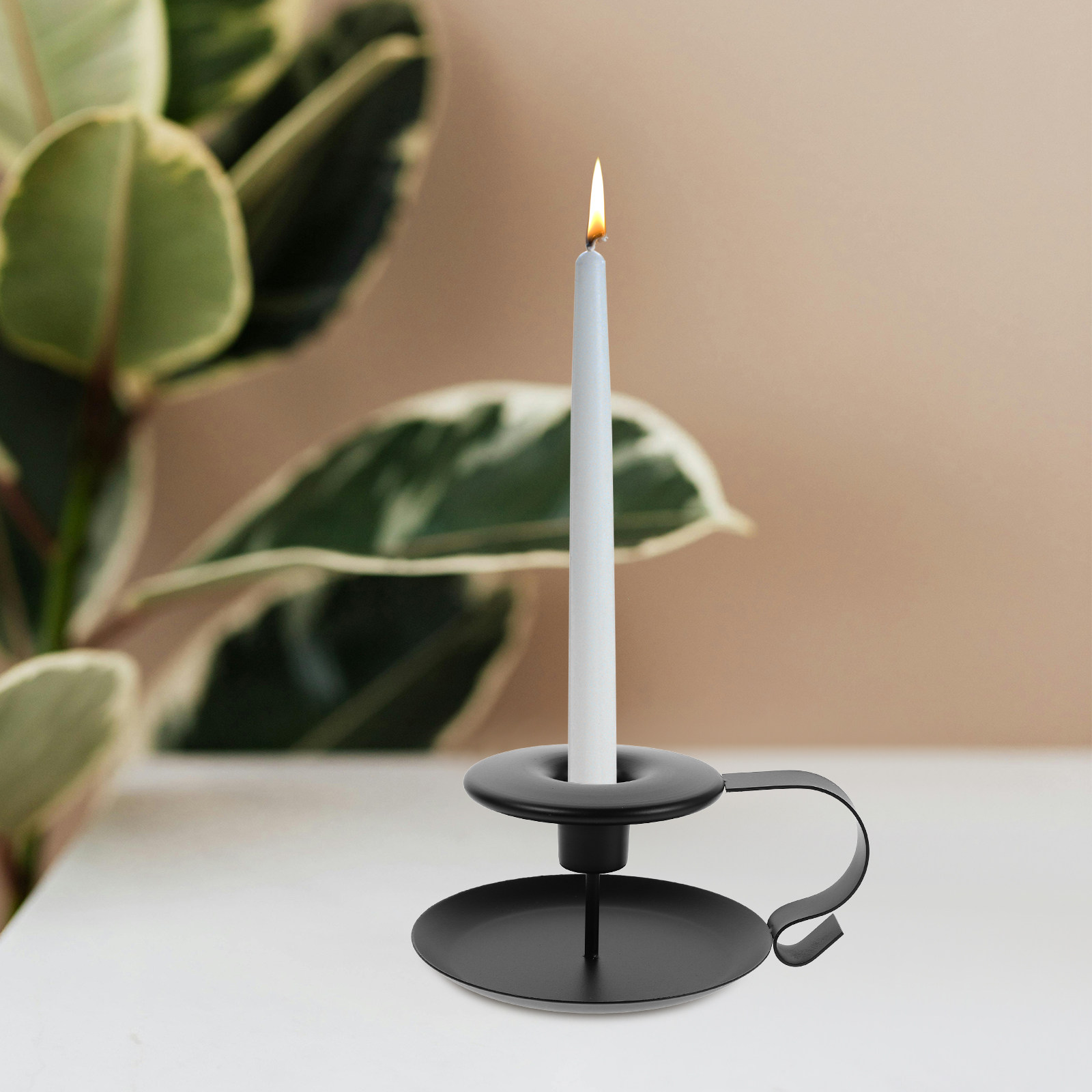 2Pcs Metal Vintage Candlestick - مراجعة Home Decor Xmas وسعره