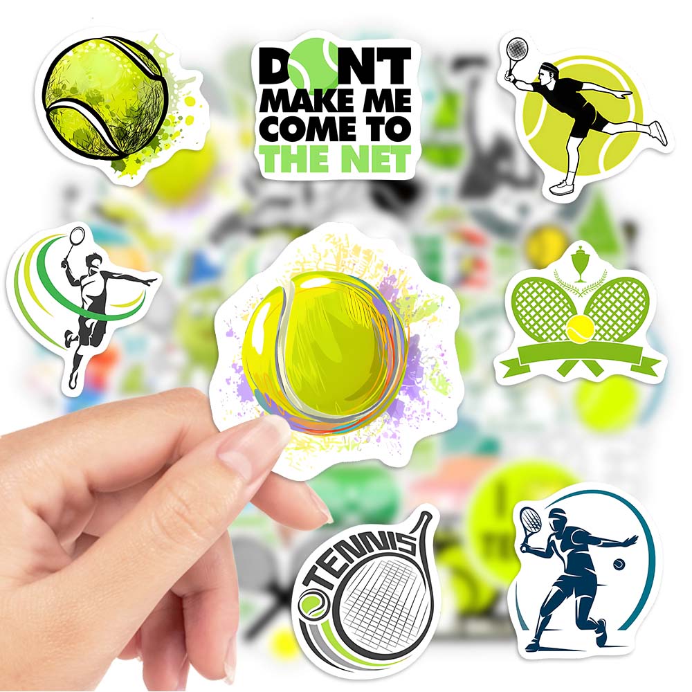 Tennis Theme Lovers Sticekrs D - مراجعة Home Decor On Sale وسعره