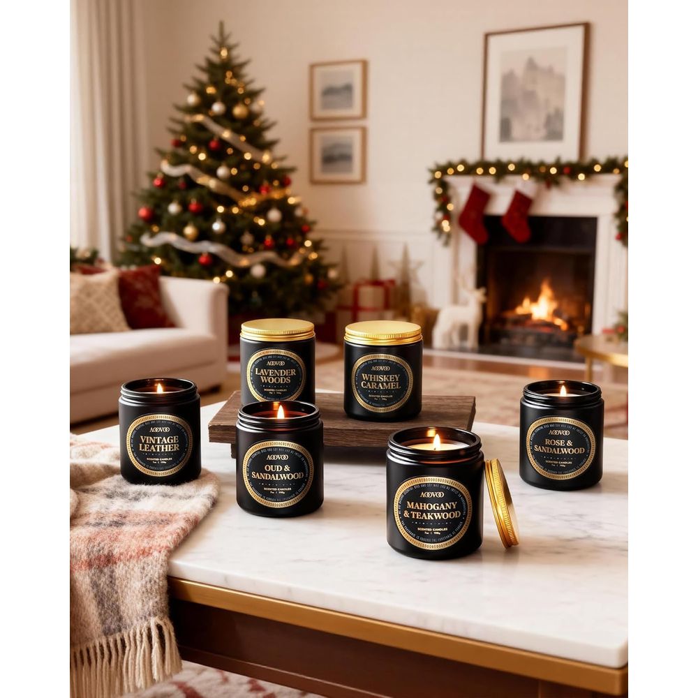 Scented Candles Git Set - 6 Pa - مراجعة Scented Candle Set وسعره