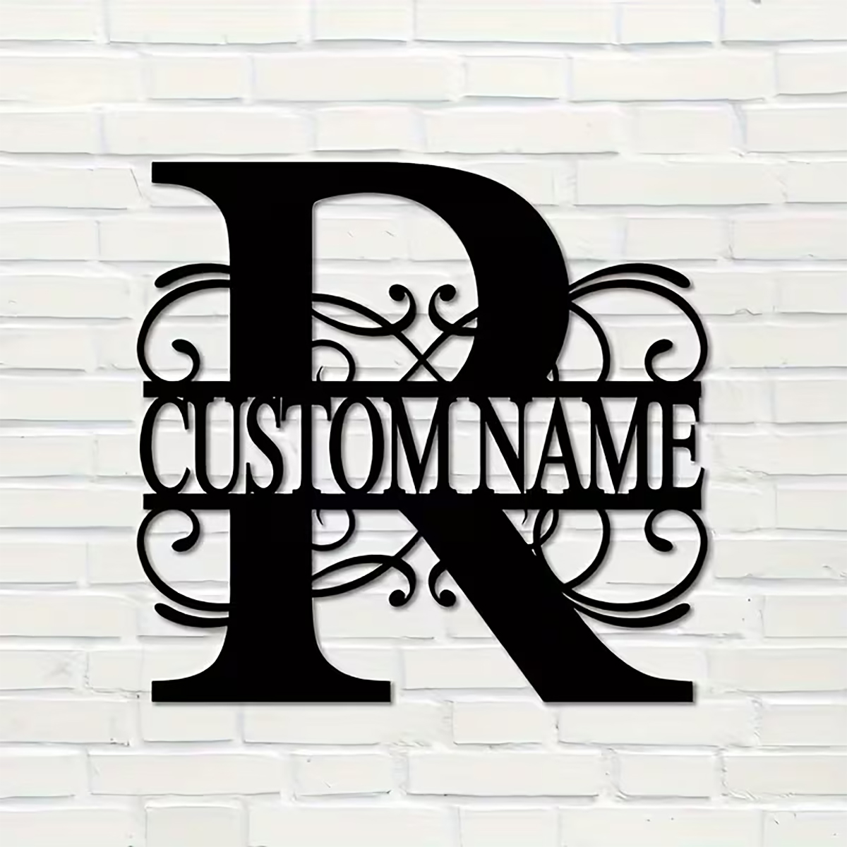 Classic Custom Monogram Metal  - مراجعة Home Decor Furniture وسعره