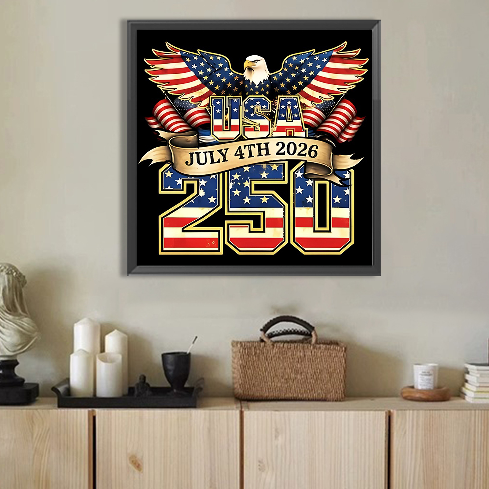 USA Independence Day Full DIY  - مراجعة Home Decor Diy Ideas وسعره
