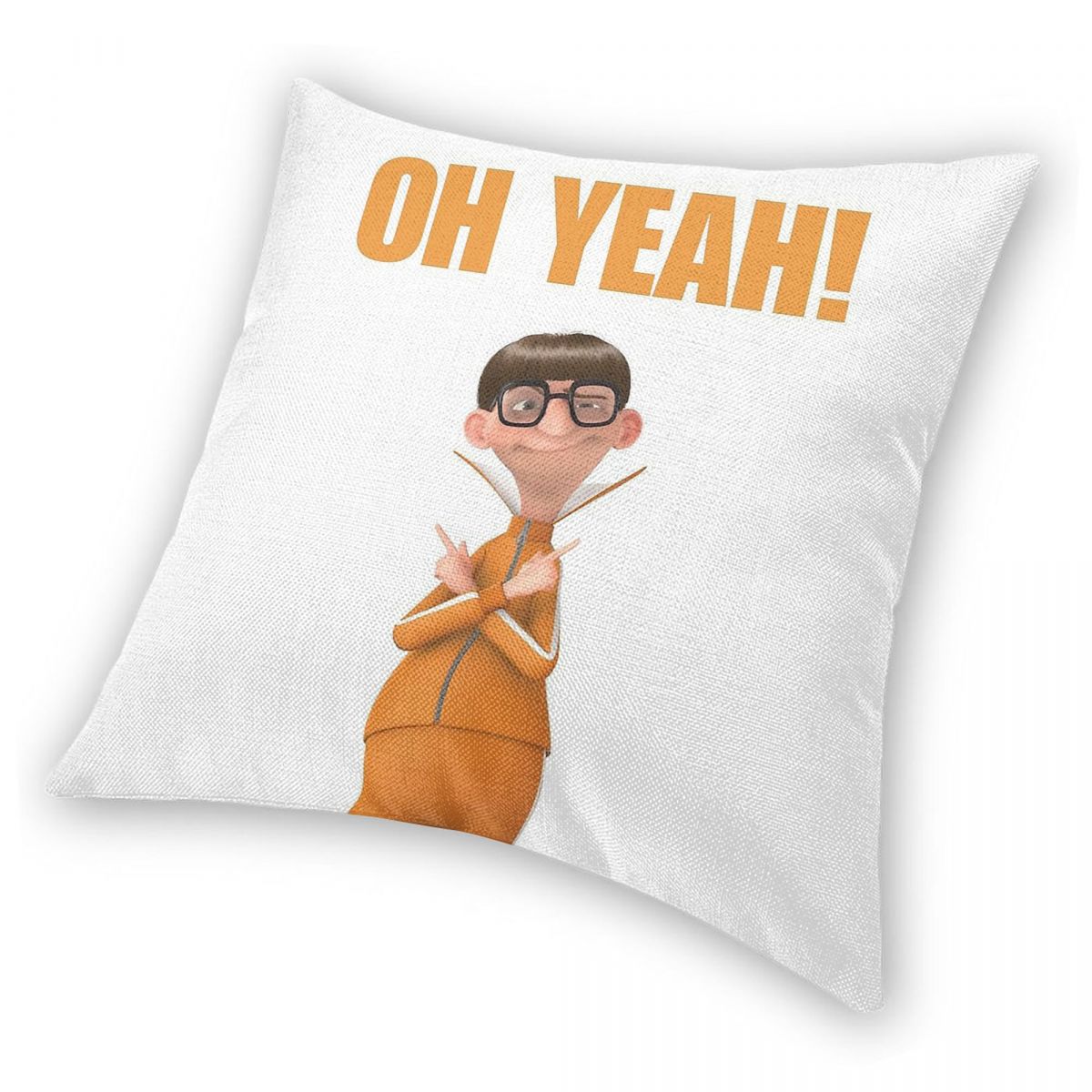 Oh Yeah Vector Square Pillowca - مراجعة Home Decor Vector وسعره