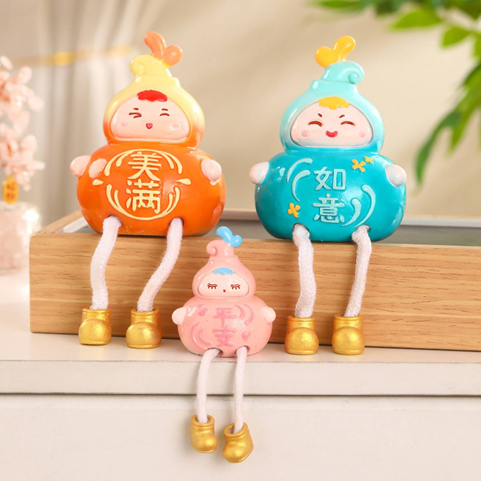 4 Pieces Hanging Doll Decorati - مراجعة Home Decor Ideas وسعره