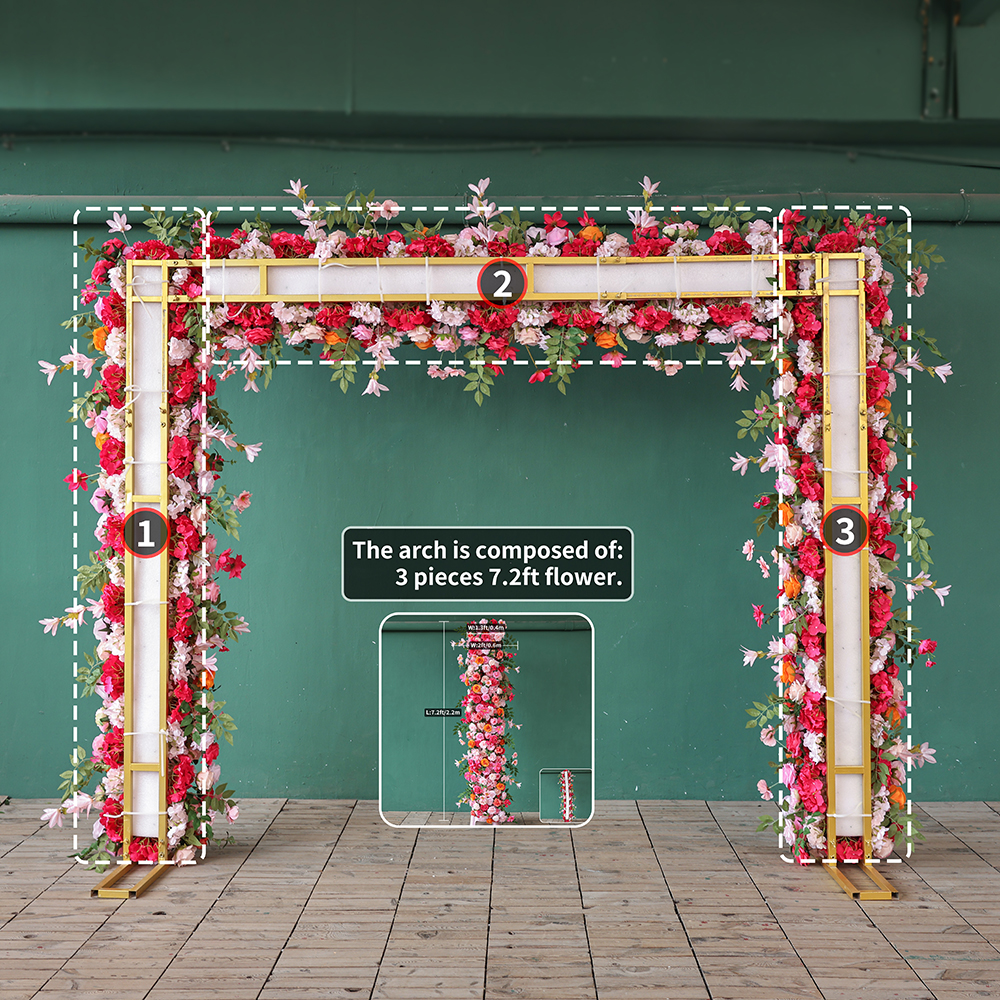 Luxury Handmade Silk Fleur Art - مراجعة Home Decor Garland وسعره