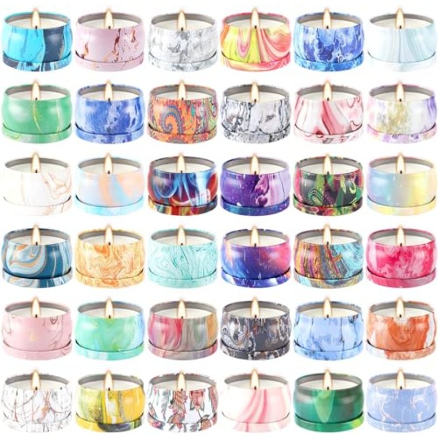 36 Packs Scented Candles Gift  - مراجعة Scented Candle Set وسعره